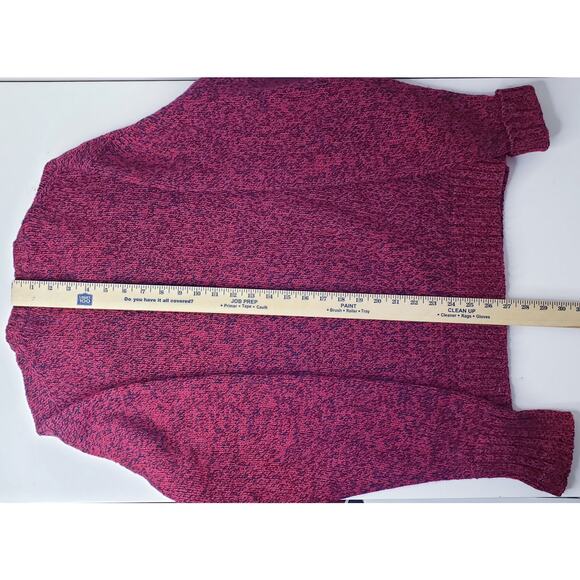 VINTAGE WOOLRICH Wool Blend Crew Neck Sweater Red Black Men's Size Large - Picture 8 of 8